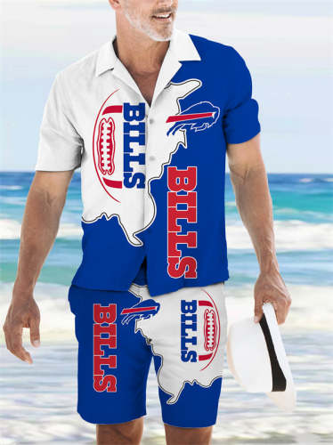 Buffalo Bills
Limited Edition Hawaiian Shirt And Shorts Two-Piece Suits