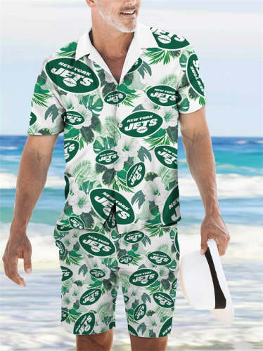 New York Jets
Limited Edition Hawaiian Shirt And Shorts Two-Piece Suits