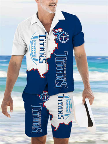 Tennessee Titans
Limited Edition Hawaiian Shirt And Shorts Two-Piece Suits