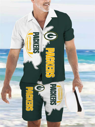 Green Bay Packers
Limited Edition Hawaiian Shirt And Shorts Two-Piece Suits