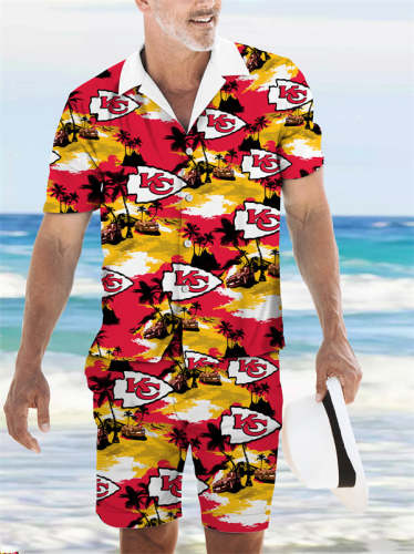 Kansas City Chiefs
Limited Edition Hawaiian Shirt And Shorts Two-Piece Suits