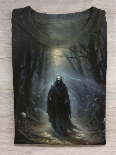 Unisex Grim Reaper Halloween T-shirt