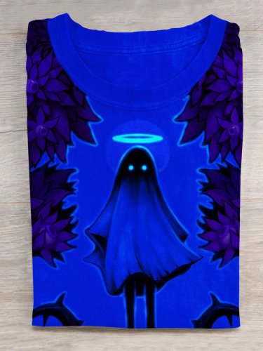 Unisex Halloween Ghost Artistic T-shirt