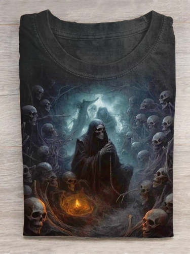 Unisex Grim Reaper Halloween T-shirt
