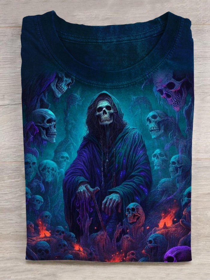 Grim Reaper Halloween T-shirt