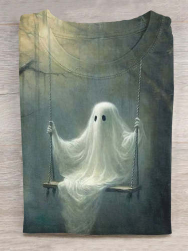 Unisex Ghost Halloween T-shirt