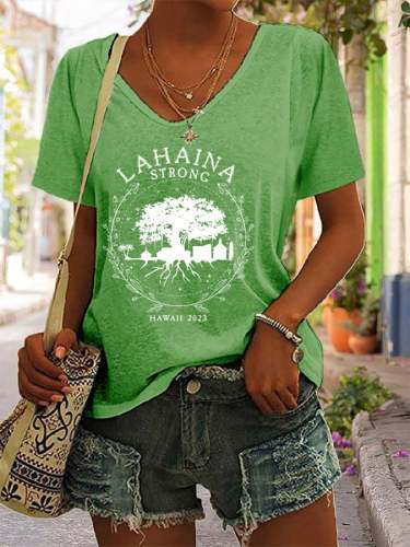 Women's Lahaina Strong Casual T-Shirt
