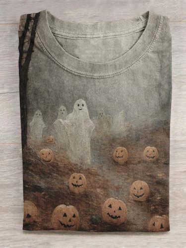 Unisex Halloween Art Graphic T-Shirt