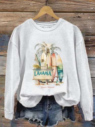 🔥Women's Lahaina Strong Sweatshirt