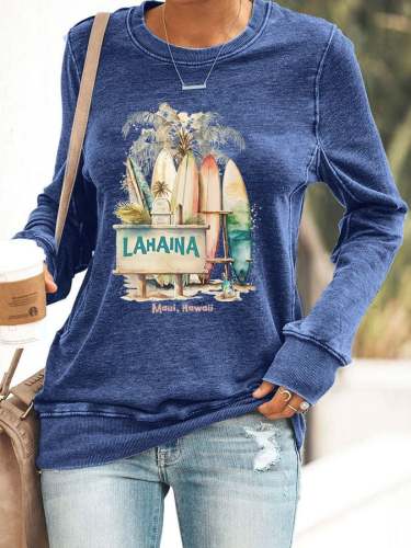 Women's Lahaina Strong Sweatshirt