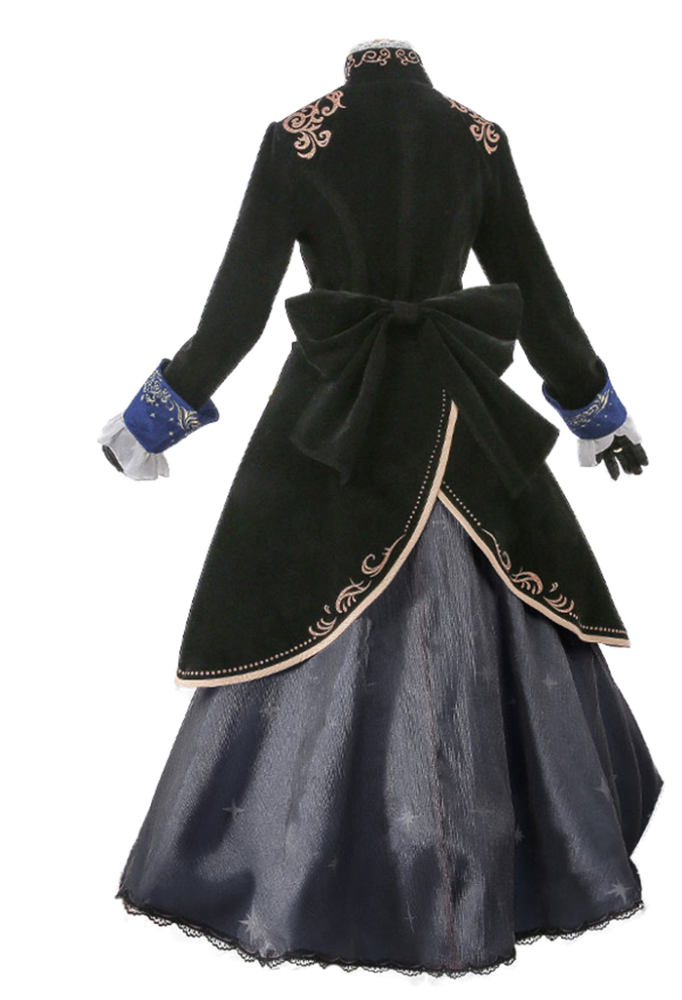 Black Bulter Kuroshitsuji Ciel Phantomhive 13th Anniversary Victorian Court British Style Cosplay Costume