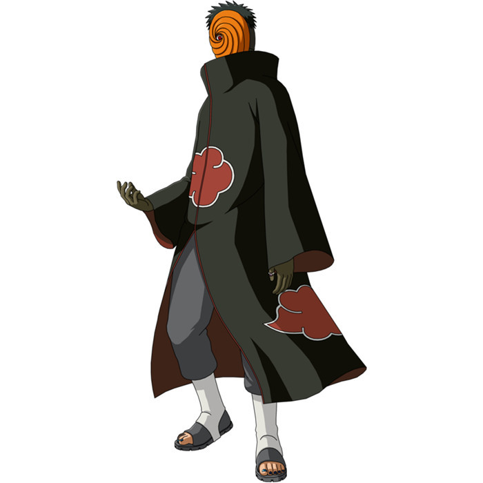Naruto Akatsuki Uchiha Tobi Cosplay Costume