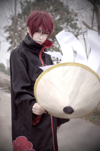 Naruto Akatsuki Sasori Cosplay Costume