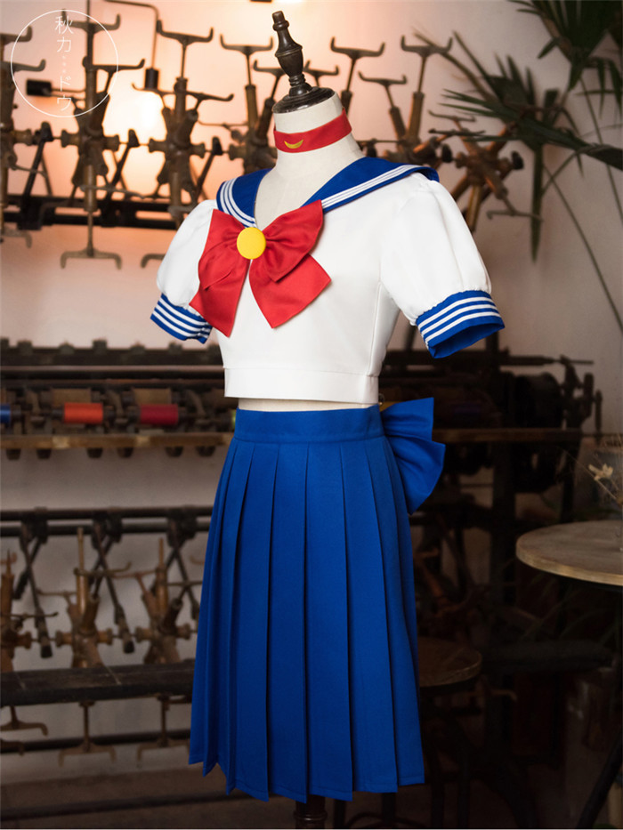 Sailor Moon Usagi Tsukino Uniform Dress Cosplay Costume
