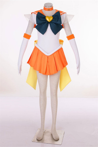 Sailor Moon Sailor Venus Aino Minako SuperS Cosplay Costume