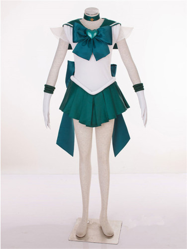 Sailor Moon Sailor Neptune Kaiou Michiru SuperS Cosplay Costume