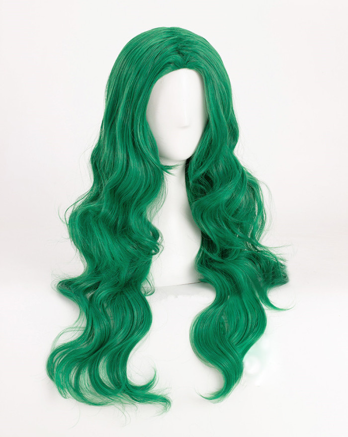 Sailor Moon Sailor Neptune Kaiou Michiru Green Cosplay Wig