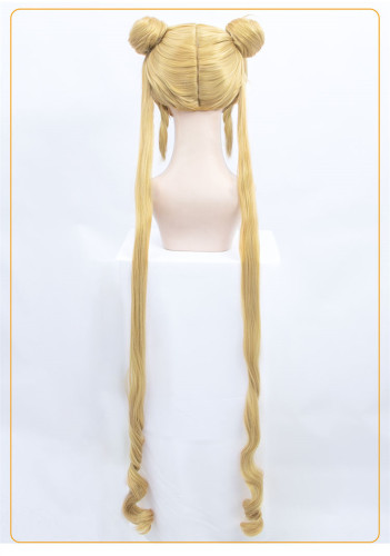 Sailor Moon Usagi Tsukino Golden Cosplay Wig