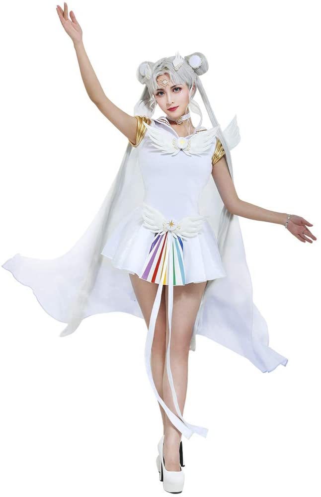 Sailor Moon Sailor Chibi Chibi Princess Serenity Cosmos Cosplay Costume Dress