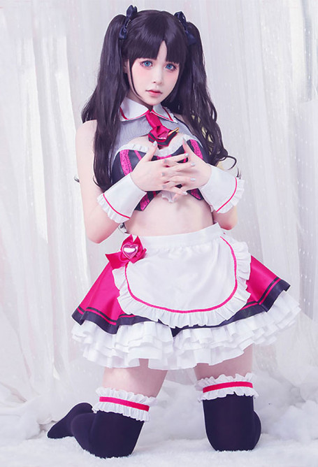 Fate/Grand Order Rin Tohsaka Valentine Maid Cosplay Costume