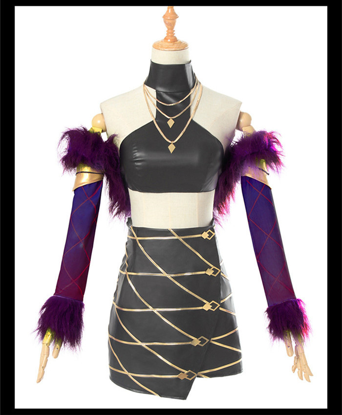League of Legends KDA Widow Evelynn Cosplay Costume