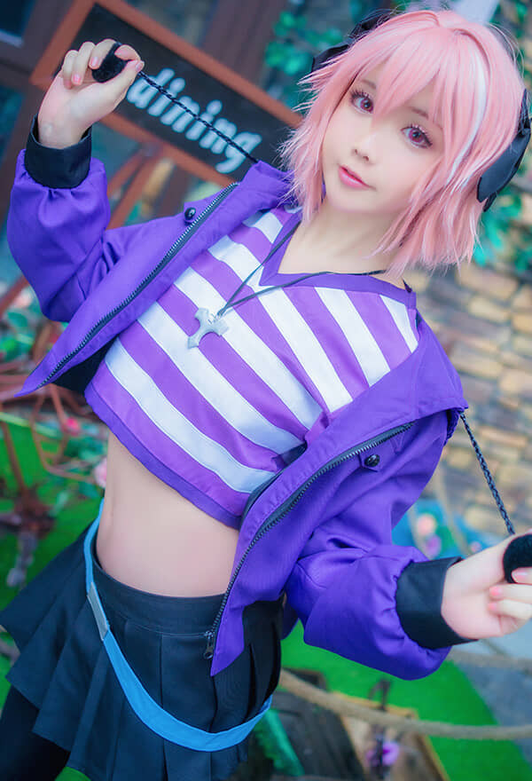 Fate Grand Order/Apocrypha Astolfo Casual Sportswear Cosplay Costume