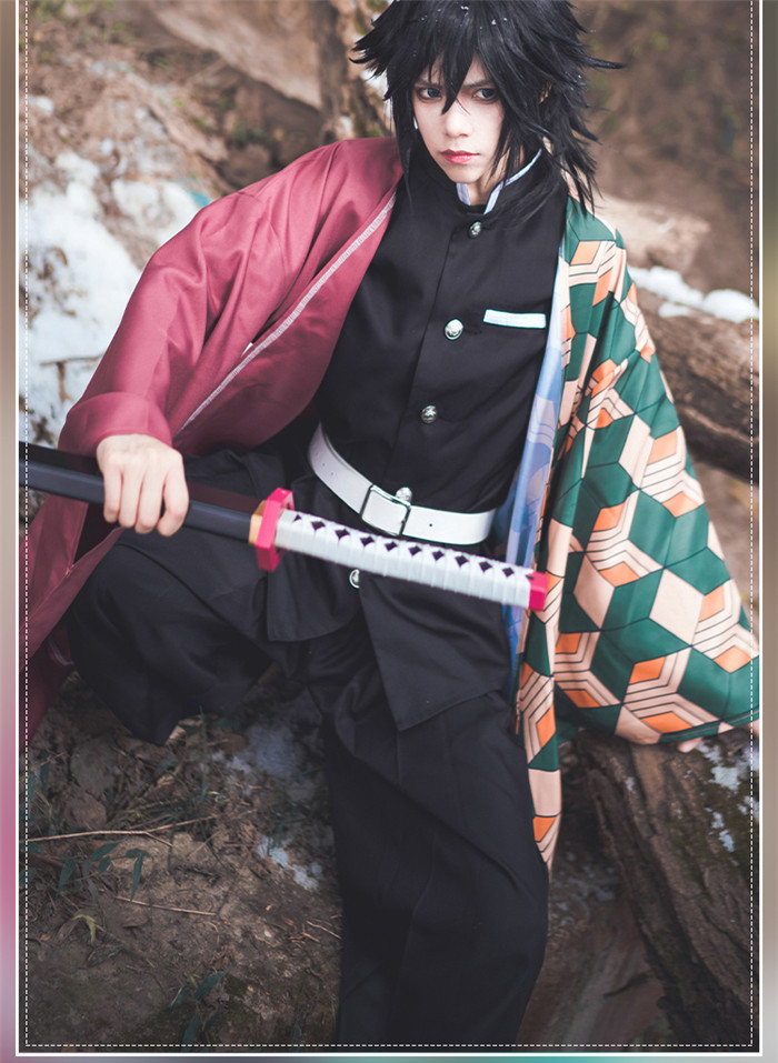 Us$ 48.99 - Demon Slayer Kimetsu No Yaiba Tomioka Giyuu Cosplay Costume 