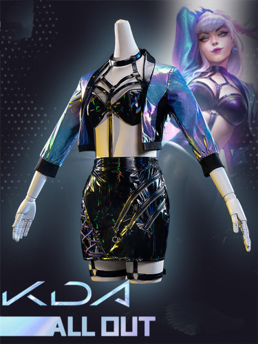 League of Legends KDA  All Out Evelynn Cosplay Costume