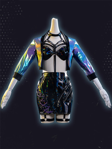 League of Legends KDA  All Out Evelynn Cosplay Costume