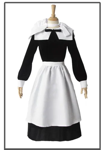 Cafe Maid Halloween Cosplay Costume