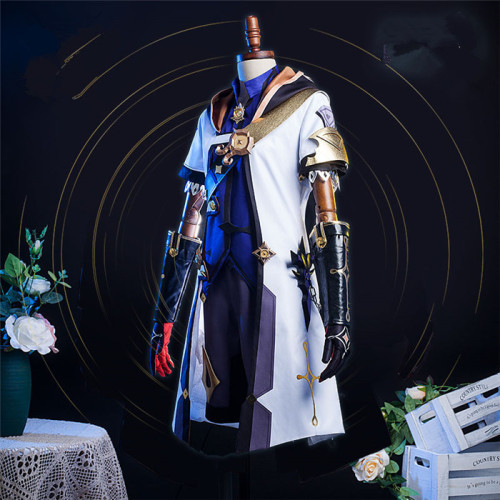 Genshin Impact Albedo Cosplay Costume