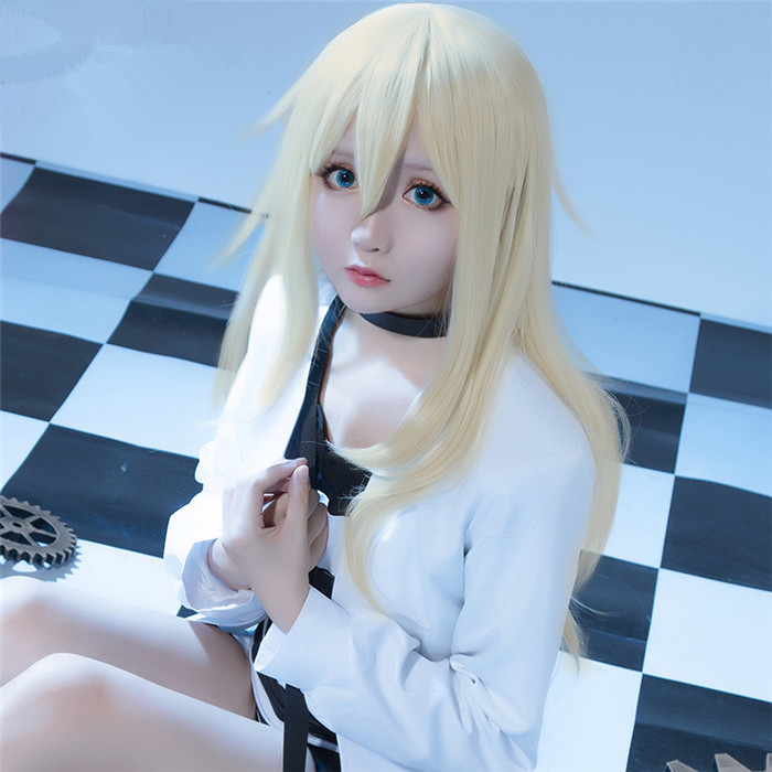 Rulercosplay Anime Angels of Death Rachel Gardner Yellowe Long Cosplay