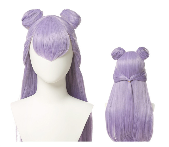 League of Legends KDA All Out Evelynn Purple Cosplay Wig