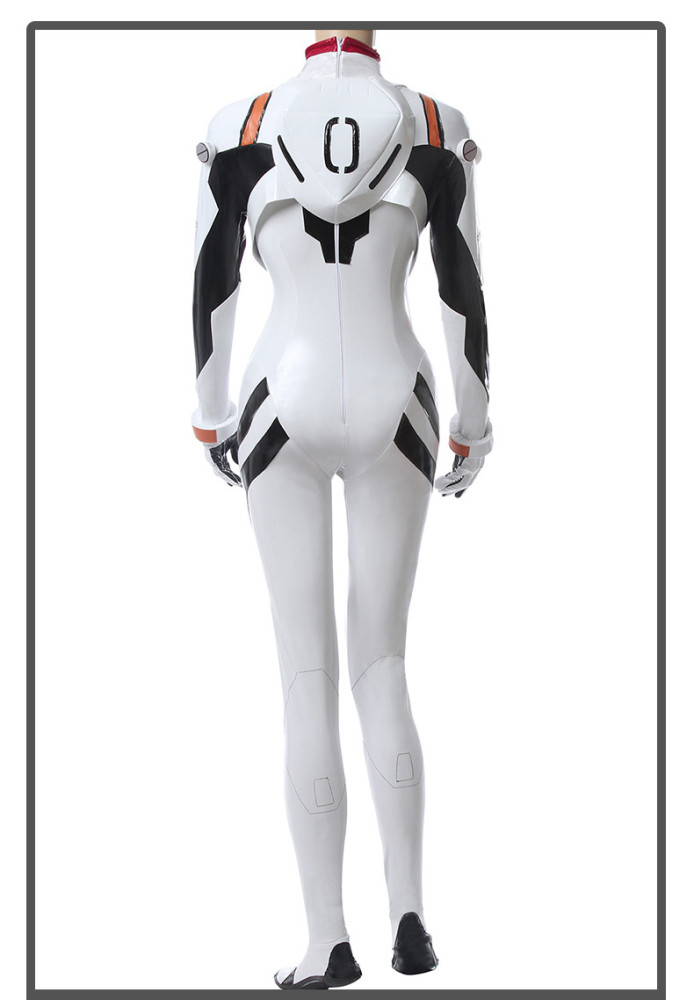 Neon Genesis Evangelion EVA  Ayanami Rei 3D Printed Bodysuit Jumpsuit Rubber Cosplay Costume