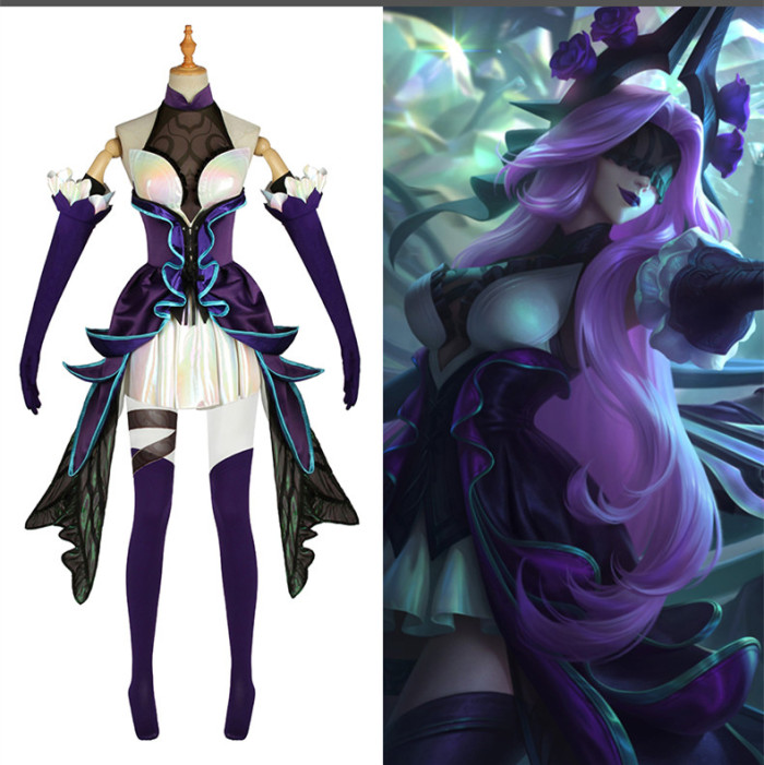 League of Legends LOL Syndra Cosplay Costume