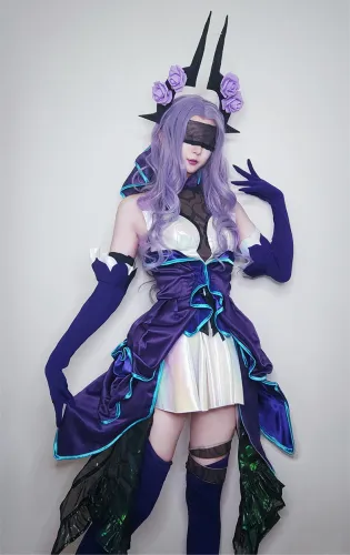 League of Legends LOL Syndra Cosplay Costume
