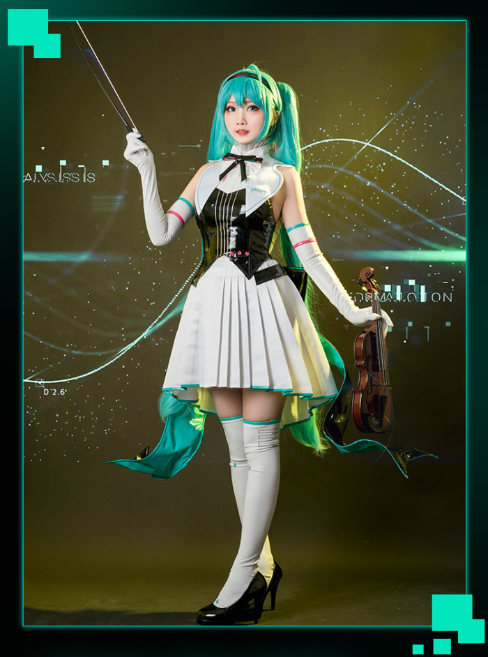 Vocaloid Miku Symphony Cosplay Costume