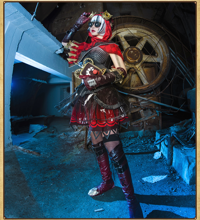 Identity V Mechanician Little Red Riding Hood Cosplay Costume