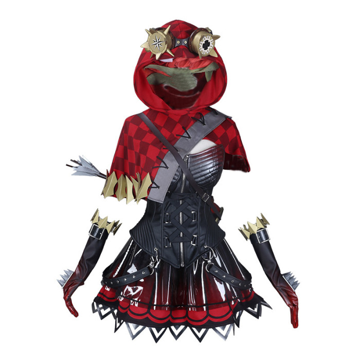 Identity V Mechanician Little Red Riding Hood Cosplay Costume