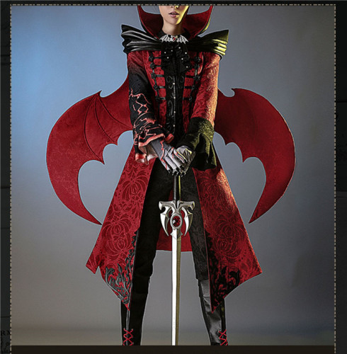 Identity V Photographer Monitor Bloody Sword Joseph Halloween Cosplay Costume