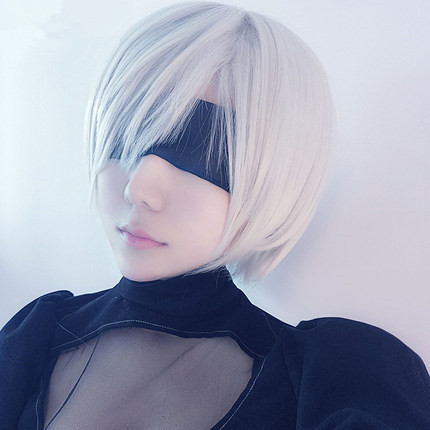 NieR: Automata 2B YoRHa No.2 Type B Cosplay Wig
