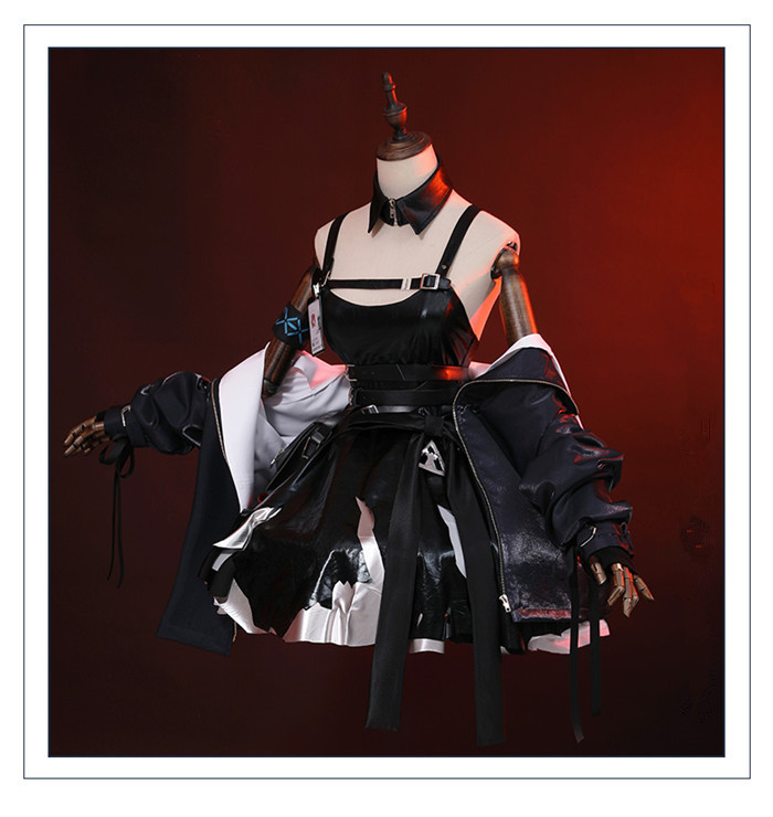 Arknights Surtr Dress and Jacket Cosplay Costume