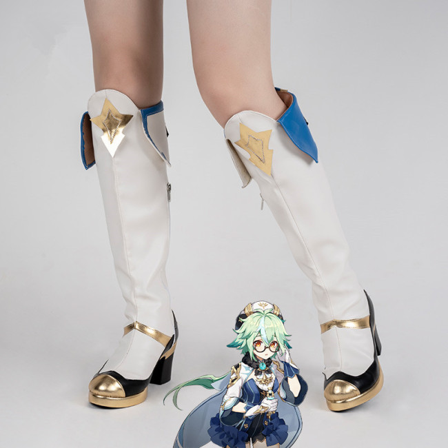 Genshin Impact Cute Sucrose Cosplay Boots