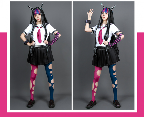 Danganronpa 2: Trigger Happy Havoc Mioda Lbuki Cosplay Wig