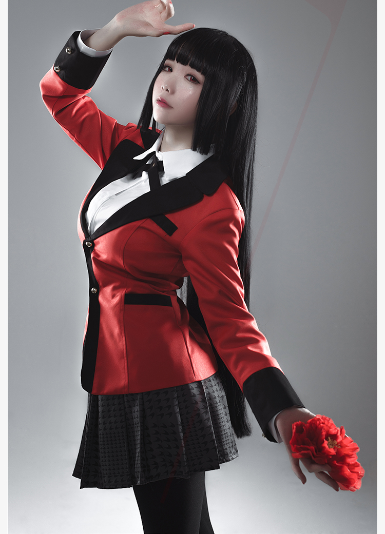 US$ 39.99 - Kakegurui Compulsive Gambler Jabami Yumeko Cosplay Costume 