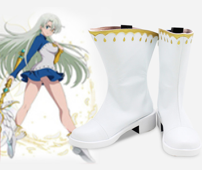 The Seven Deadly Sins 2 Elizabeth Liones Cosplay Boots