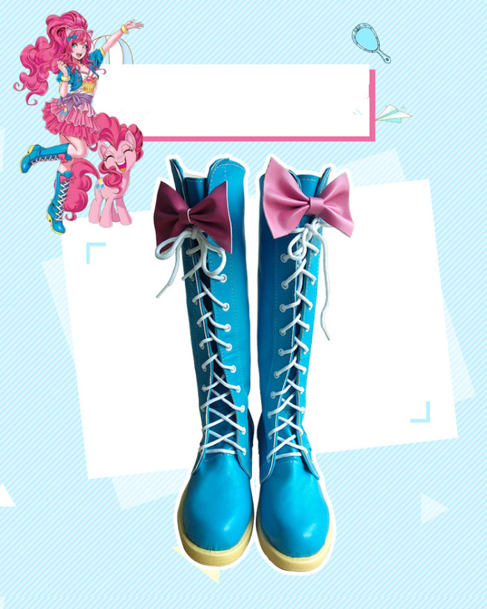 US$ 39.99 - My Little Pony: Friendship is Magic Cute Pinkie Pie Cosplay  Boots - www.cosplaylight.com