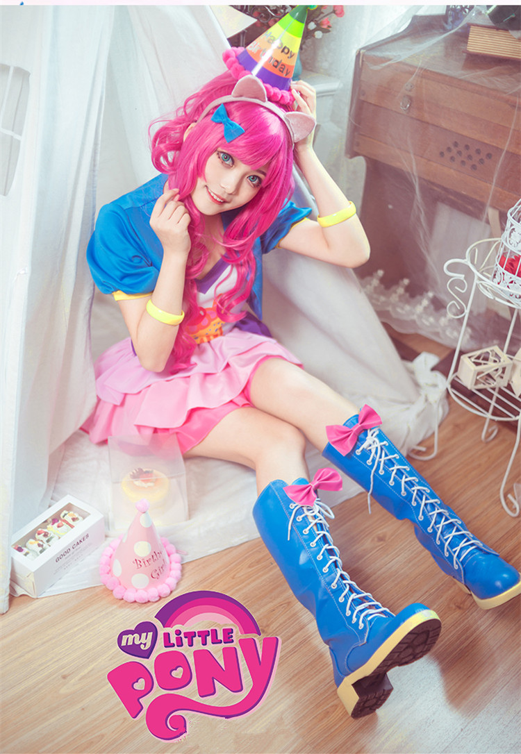 US 55 99 My Little Pony Friendship Is Magic Cute Pinkie Pie Cosplay US 55 99 My Little Pony Friendship Is Magic Cute Pinkie Pie Cosplay