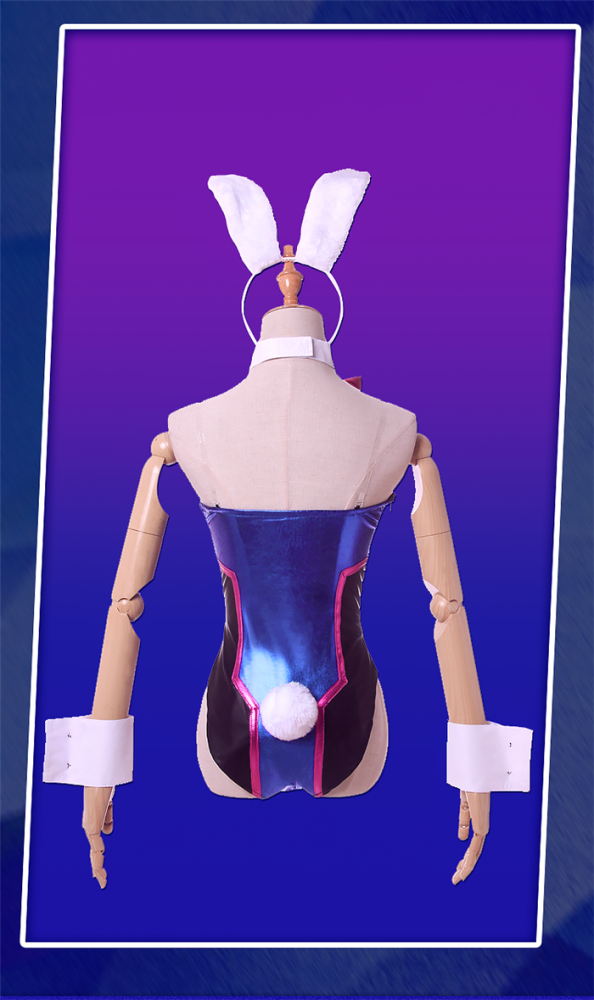 Overwatch D.Va Bunny Girl Cosplay Costume