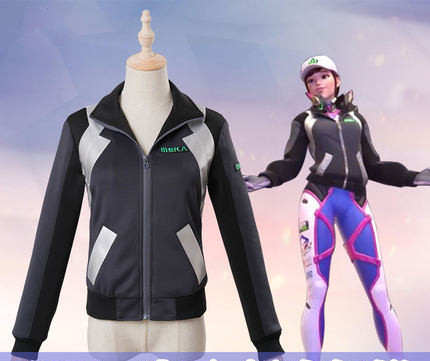 US 51.99 Overwatch D.Va Jacket Shooting Star Cosplay Costume and Hat www splaylight